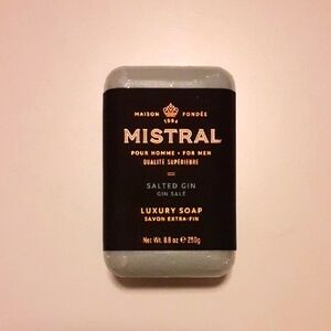 Mistral Salted Gin Luxury Soap for Men